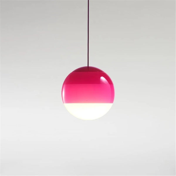 Nordic Candy Glass Ball Dipping Pendant Ceiling Lamp