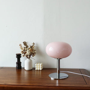 Macaron Glass Retro-Contemporary Dimming Lamp