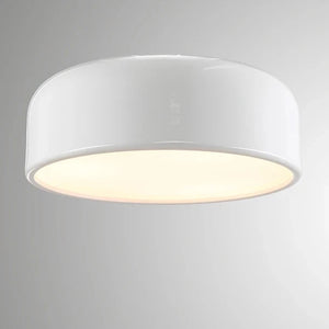 Plafonnier suspendu en forme de dôme en métal