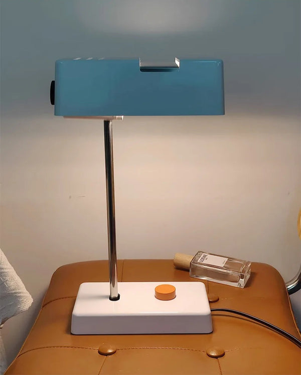 Haus Theory 1960's Space Bauhaus Style Retro Industrial Table Lamp