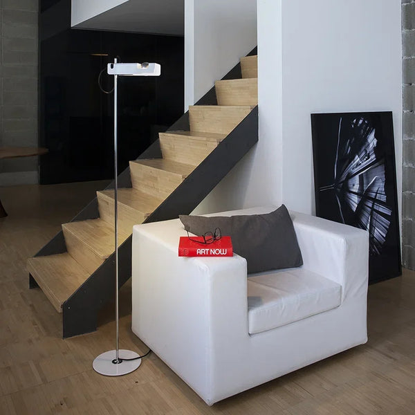 Studio Lima Stainless Steel Panel Floor & Table Lamp