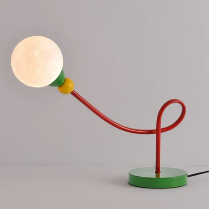 Colorful Wired Moon Lamp