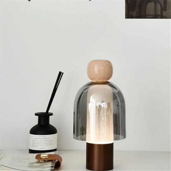 Mono Design Cordless Glass Shell Table Lamp