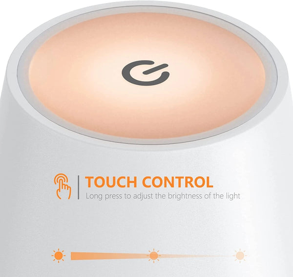 Lampe tactile sans fil de style hôtelier