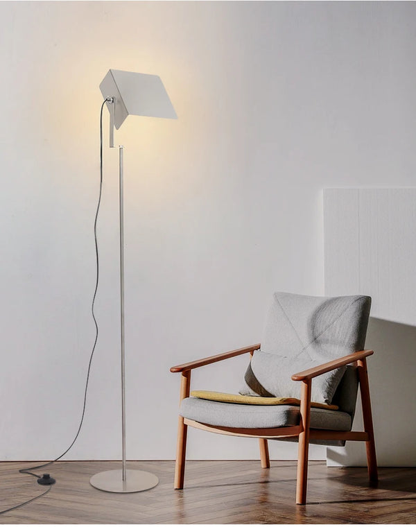 IMC Stainless Steel Panel Luxury Industrial LED Floor Lamp [Exclusive]