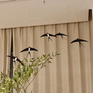 Danish Balanced Swallow Silent Wind Chime