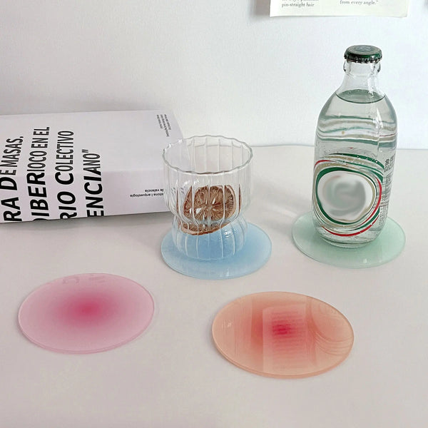 Gradient Acrylic Drink Coaster
