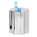 Italian Irregular Stainless Steel Hand-Crafted Art Side Table