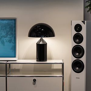 Metal Mushroom Cordless Hotel Style Table Lamp