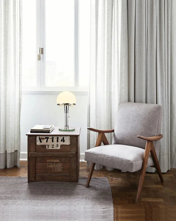 Danish Design Metal Dome Table Lamp