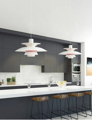 Danish Design Color Umbrella Ceiling Fixture