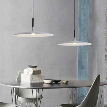 Danish Minimalist Aluminium Dish Ceiling Light