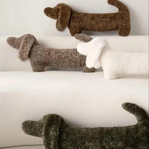 Dachshund Plush Lounge Pillow