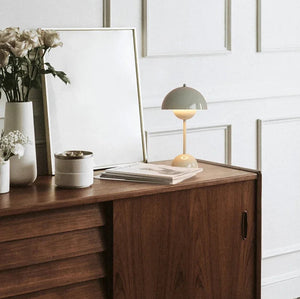 Haus Theory Dimmable Mushroom Table Lamp