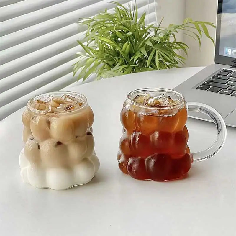 Transparent Grape Design Mug