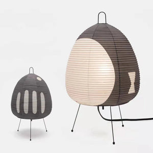 Yū Tokyo Colored Japanese Wabi-Sabi Style Rice Paper Lantern Lamp