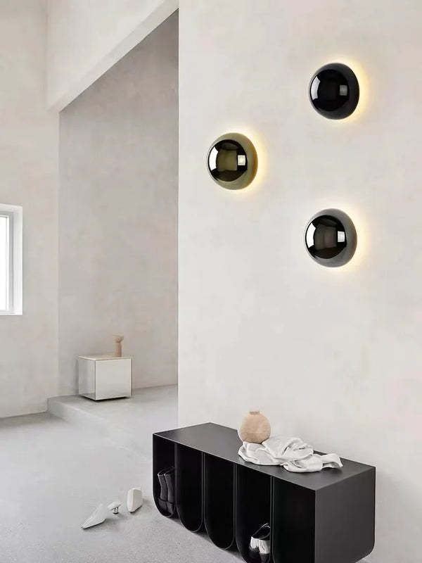 Nordichome Minimalist Metal Dome Wall Lamp