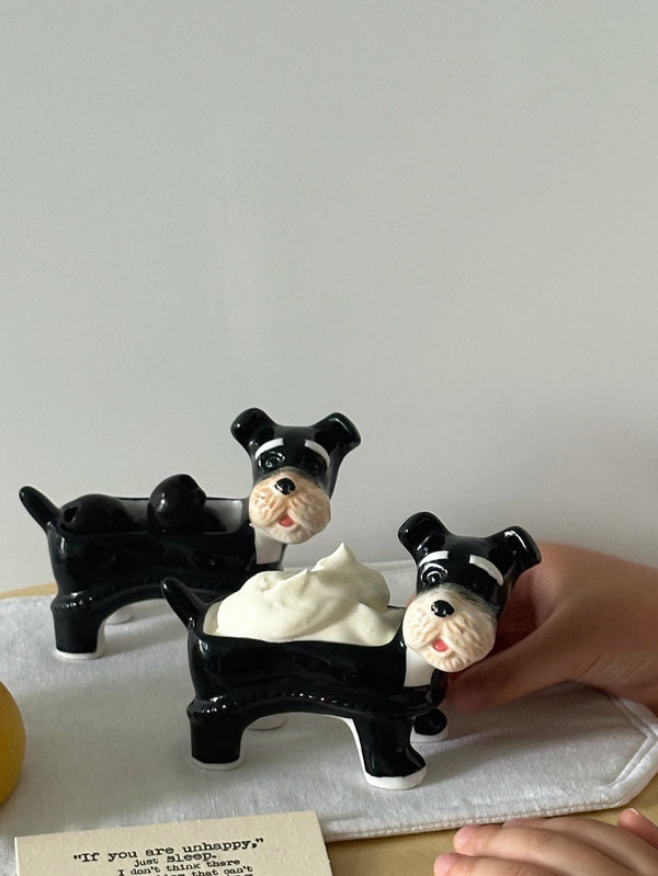 Schnauzer Ceramic Mini Bowl