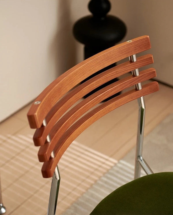 Mingdian Wood Backrest MCM Dining Chair