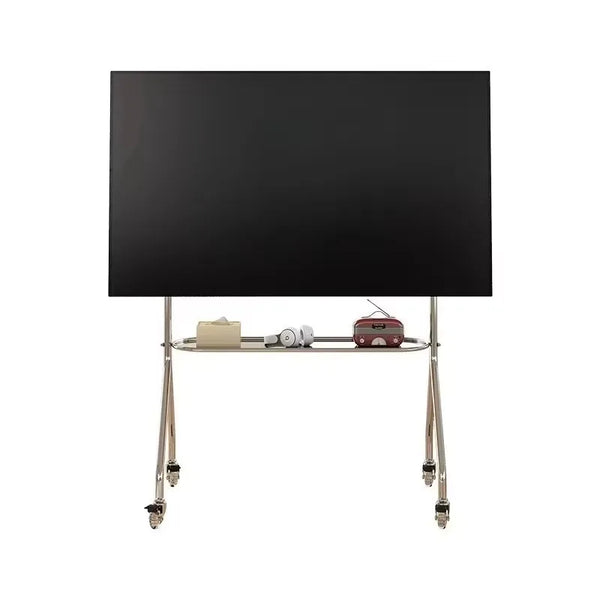 Studio Lima Stainless Steel  Shelving TV Stand