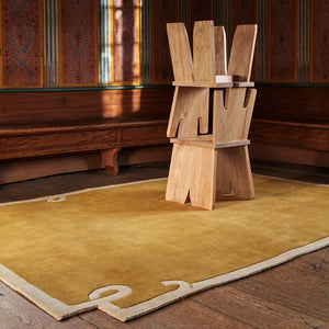 French Retro Hand Design Carpet Rug