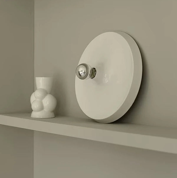 Studio Lima Retro UFO Ripple Disc Wall & Ceiling Fixture Lamp