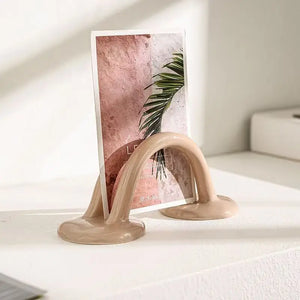 Modü Retro Ceramic Post Card Stand Holder