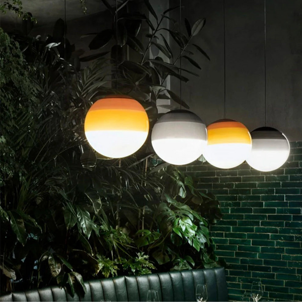 Nordic Candy Glass Ball Dipping Pendant Ceiling Lamp