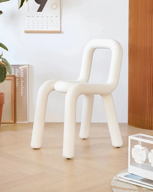 Nordic Design Fabric 3pcs Bent Pipe Area Couch Chair