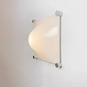 Italian Acrylic Bolla Vintage Wall Lamp
