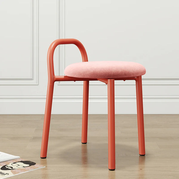 Mingdian Mid-Century Modern Green Minimalistic Metal Chair