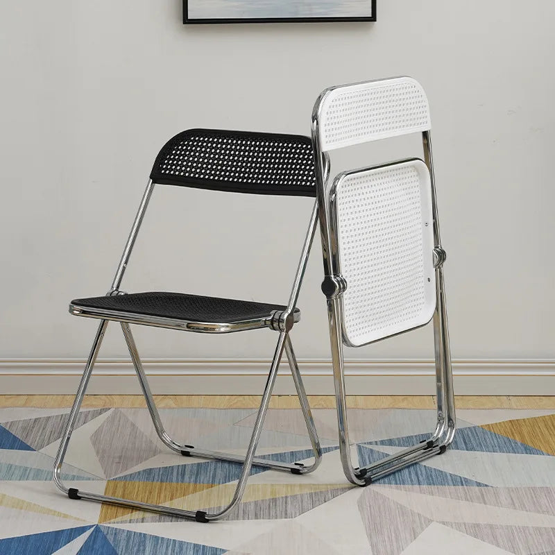 Nordic Designed Foldable Mesh Metal Chair