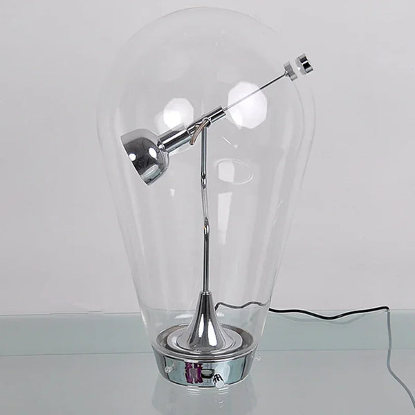 Lampe de bureau magnétique en verre soufflé tactile moderne pour salon, salle d'étude, chambre à coucher, décoration, lampe de bureau de lecture
