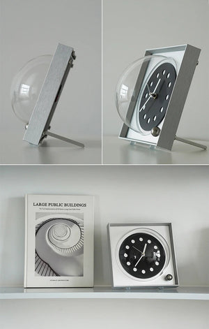 Studio Lima Bauhaus Industrial Retro Square Clock