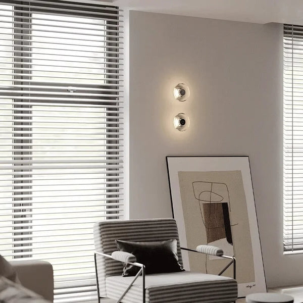 Italian Mini Cyrstal Sconce Minimalist Wall Ceiling Lamp