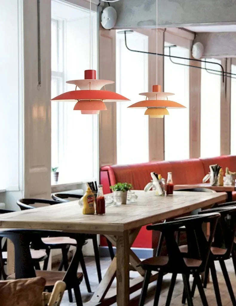 Danish Design Color Umbrella Ceiling Fixture