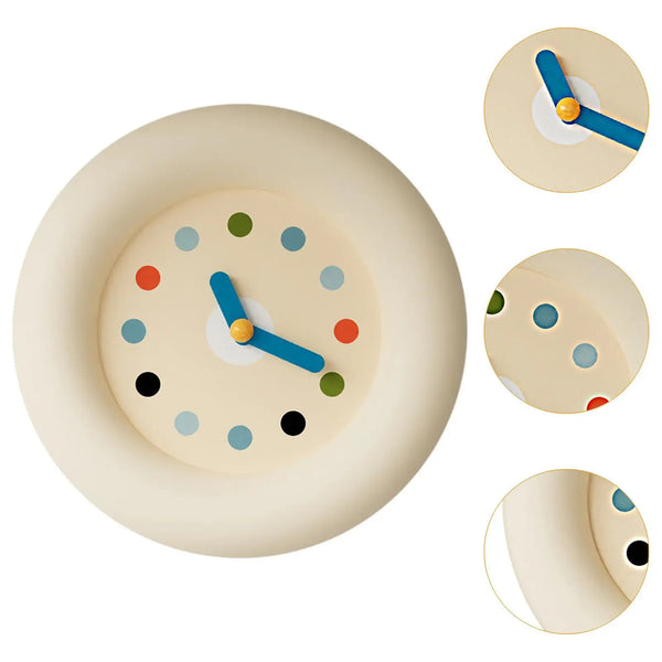 Japanese Minimalist Beige Pendulum Wall Clock