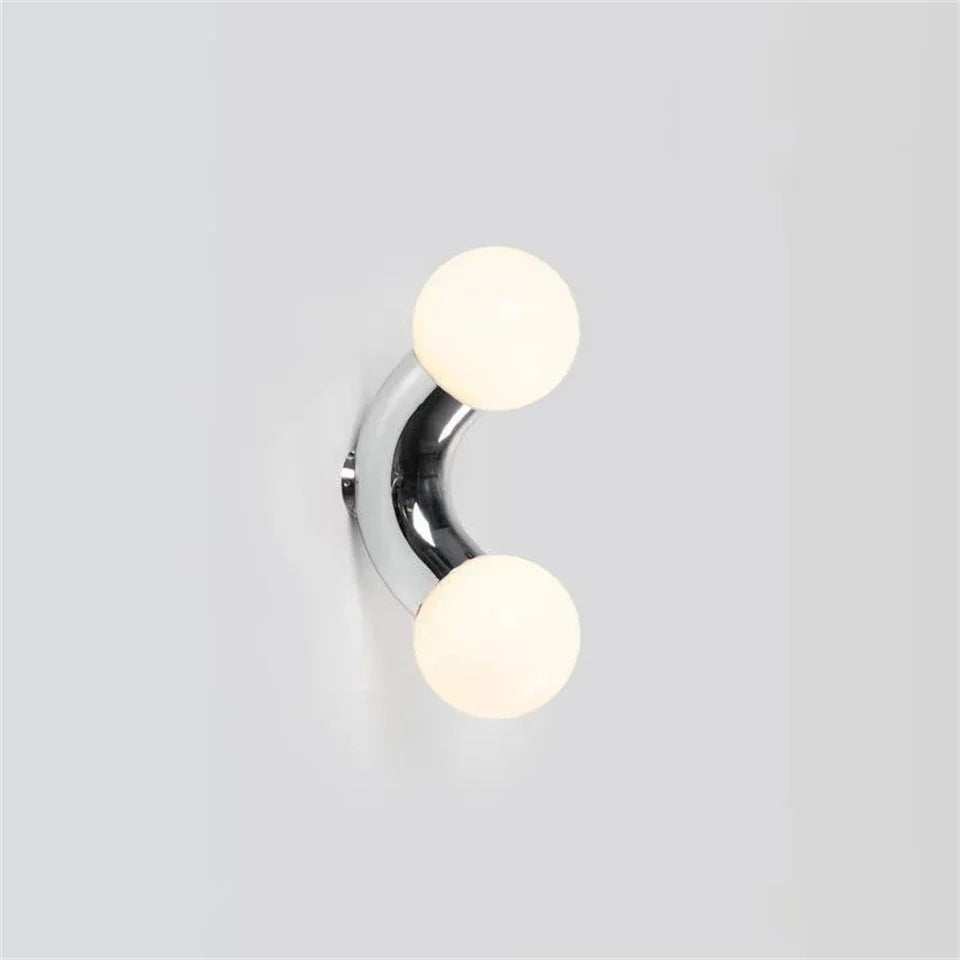 Carl Lighting Hotel Style Chrome Ball Wall & Ceiling Lamp