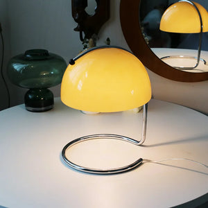 Lampe chauffe-bougie champignon de style Bauhaus