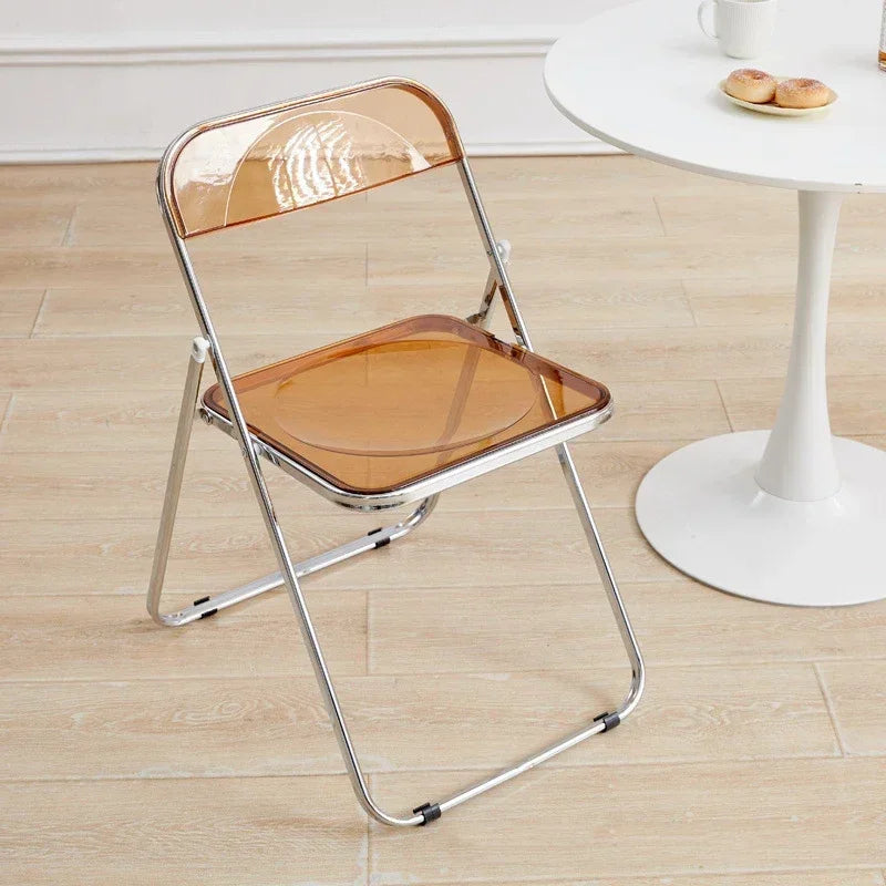 Foldable Acrylic Transparent Chair