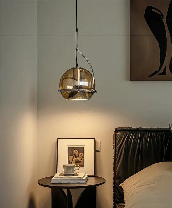 Denmark Studio Rotatable Glass Ball Pendant Lamp