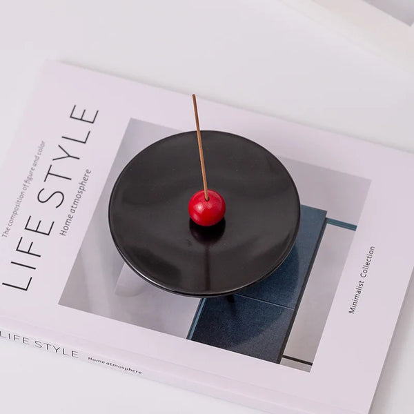 Wooden Color Ball Incense Holder