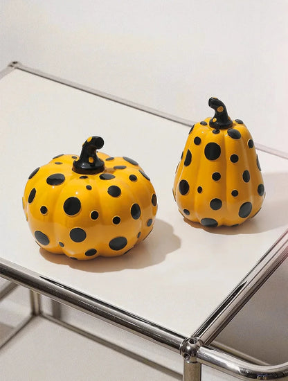 Kusama Yayoi Style Polka Dot Sculpture