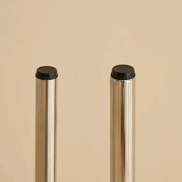 Mingdian Stainless Steel Frame Round Stool