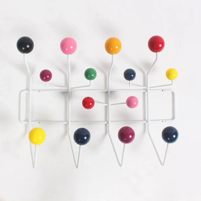 Wall Retro Ball Hanger Rack