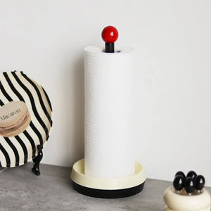 Red Ball Paper Towel Holder