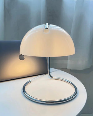 Lampe chauffe-bougie champignon de style Bauhaus