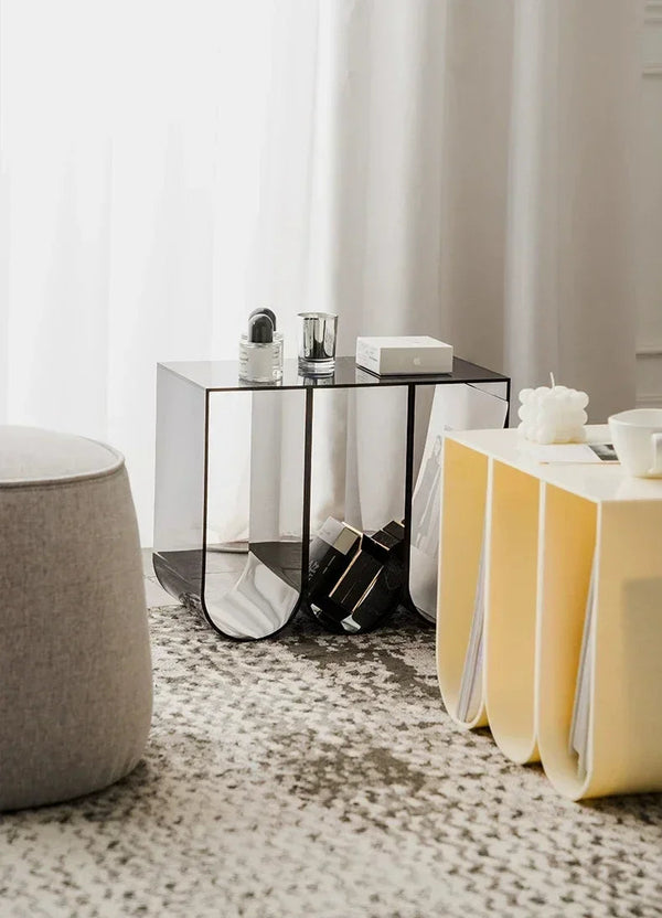 de homê Embossed Design Acrylic Multipurpose Table