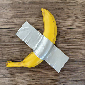 Duck Taped Banana Wall Decor