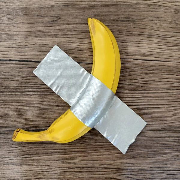 Duck Taped Banana Wall Decor